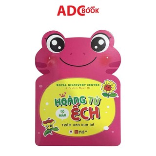 Sách- tô màu hoàng tử ếch - trăm hoa đua nở