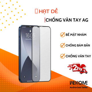 Kính Cường Lực Chống Vân Tay AG cho 6/7/8/Plus/X/Xr/XsMax/11/12/13/14/15/Pro/Pro Max/Plus