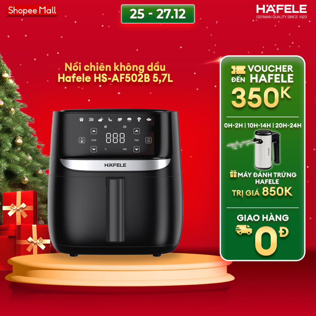 Nồi chiên không dầu Hafele HS-AF502B 5.7L (535.43.713)