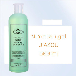 Nước lau gel xanh 500ml làm móng