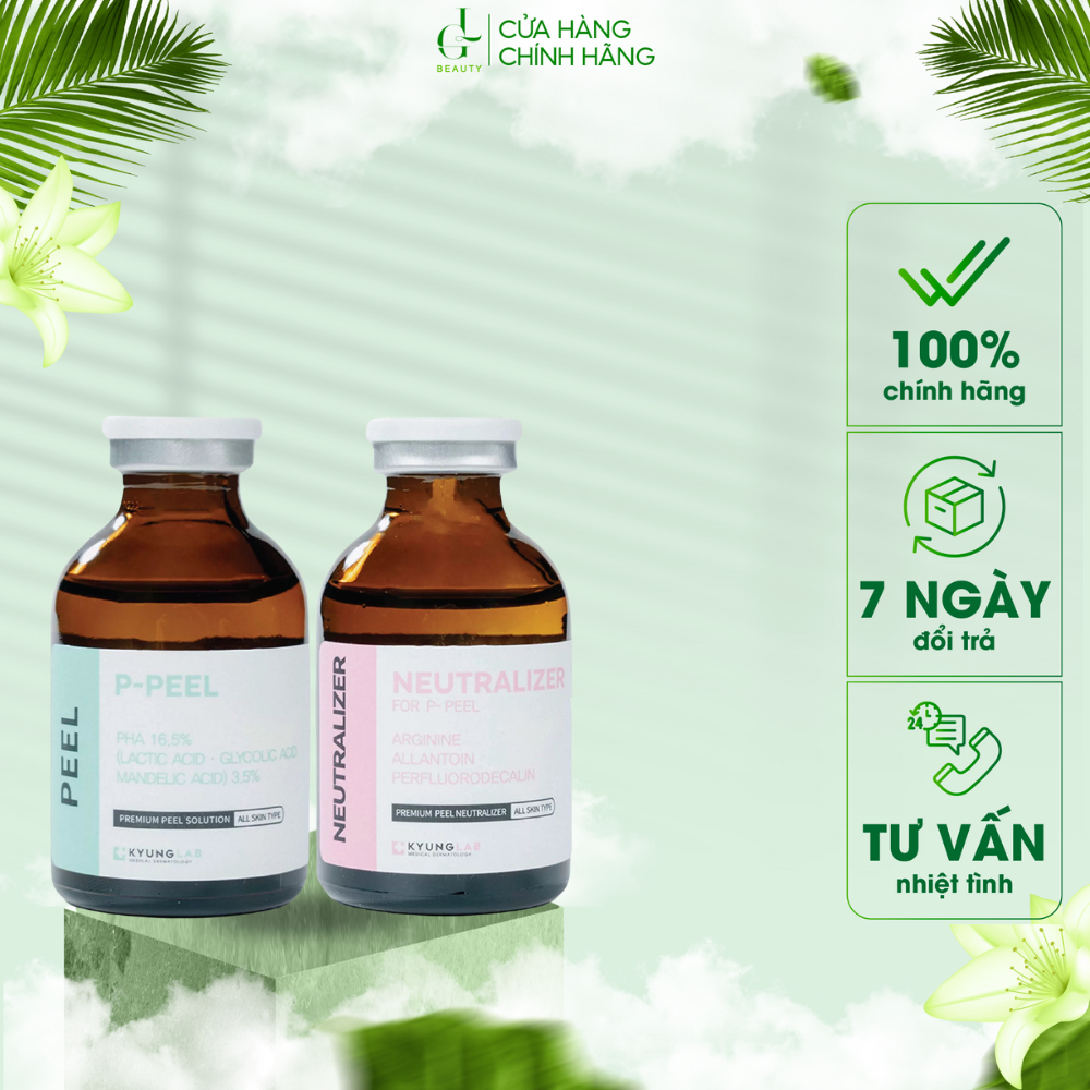 Set peel da Kyung Lab thay da sinh học tái sinh da toàn diện