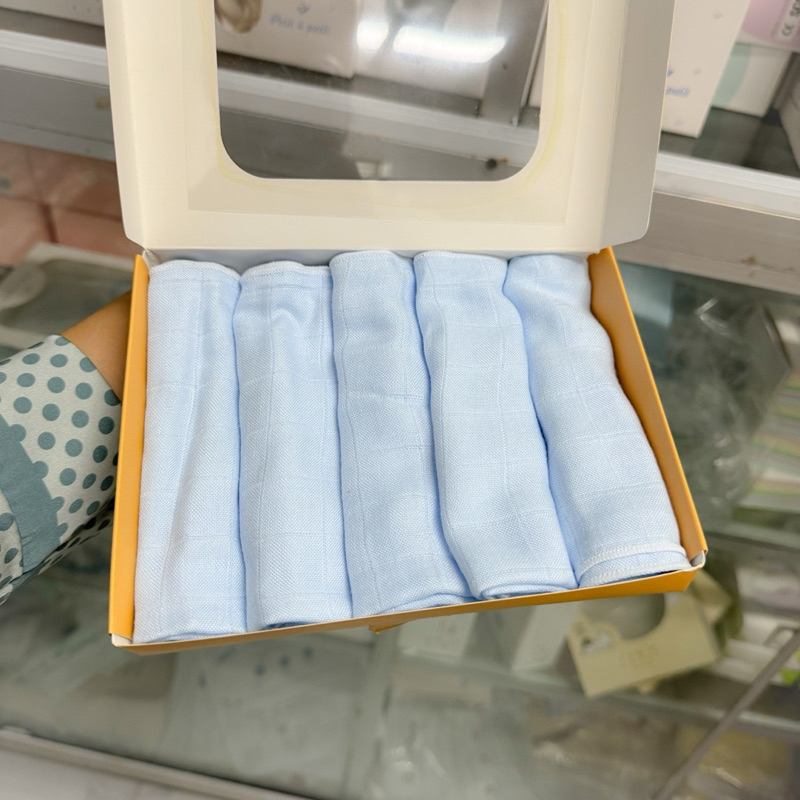 Sét 5 Khăn Sữa Bamboo Sợi tre Mềm Mại Không Bám Bụi Vải