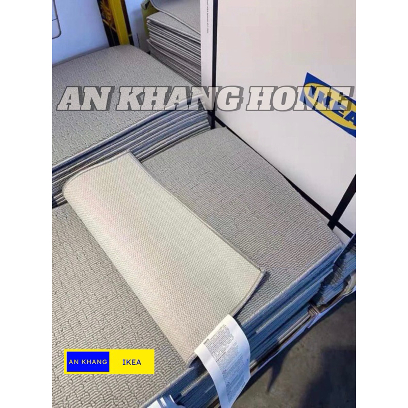 Thảm nhà tắm FINTSEN IKEA 40 x 60cm ( xám)