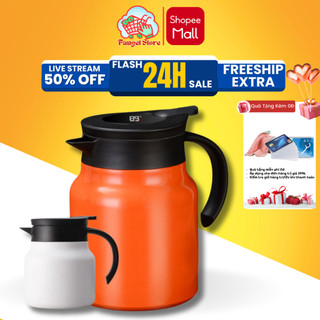 Bình pha trà giữ nhiệt fauget có lõi lọc trà ấm trà giữ nhiệt dung tích 1000ml chất liệu inox 316 giữ nhiệt liên tục 12h