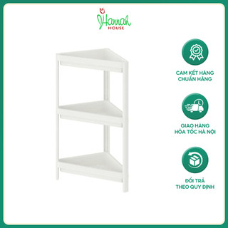 Kệ góc nhựa 3 tầng Vesken IKEA - Kệ góc phòng tắm tam giác chắc chắn