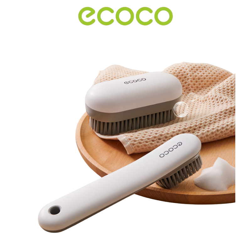Bàn chải giặt đồ lông mềm ECOCO chính hãng - Bàn Chải Giặt Quần Áo, Đánh Giày Dép, Túi Sách, Cọ Nền Nhà Tắm Đa Năng