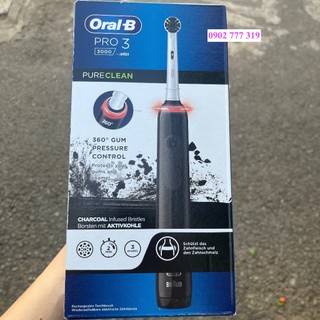 Bàn chải điện oral b pro 3 3000 pure clean. made in germany