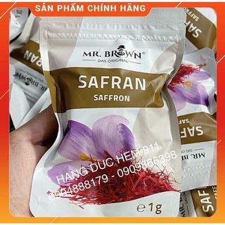 Nhụy hoa nghệ Tây Saffron Iran xuất khẩu Đức 1g DATE T12/2024