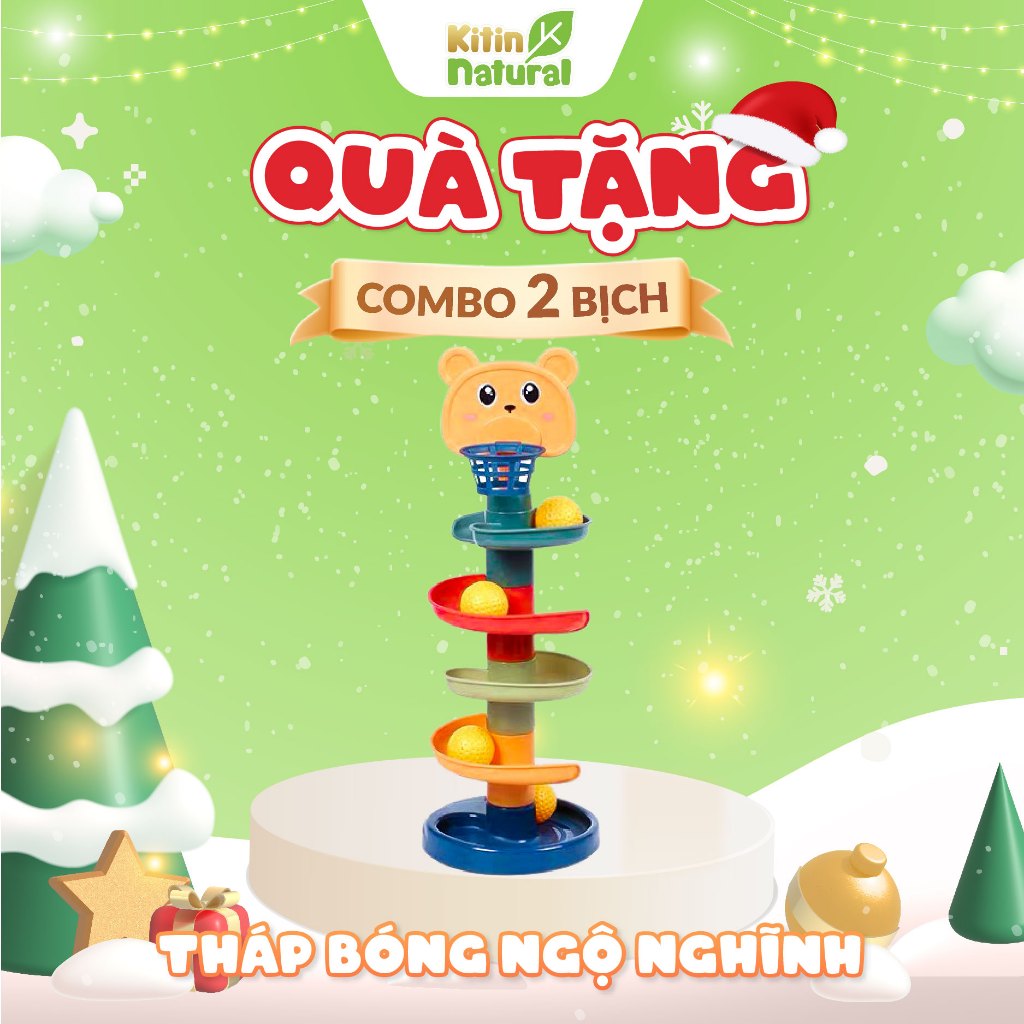 Tháp bóng 5 tầng cho bé Kitin Natural