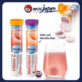 Viên Sủi Vitamin Tổng Hợp Vitamin C Mivolis Đức tăng sức đề kháng hệ miễn dịch cho cơ thể