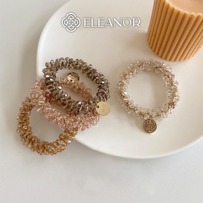 Dây buộc tóc nữ Eleanor Accessories phong cách basic thun cột tóc co dãn phụ kiện tóc 4037