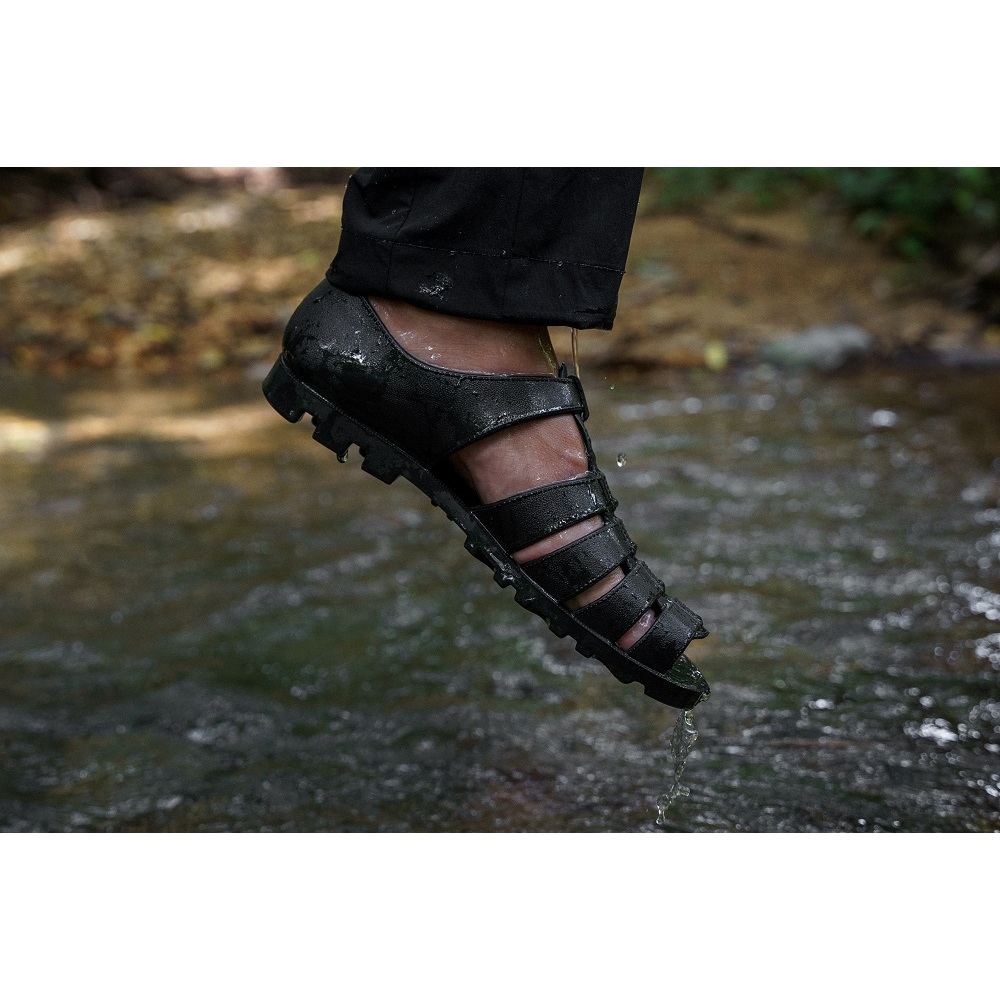 Dép rọ trekking siêu bền, êm chân Oxalis nam nữ màu đen phù hợp mọi địa hình, mọi hoạt động.