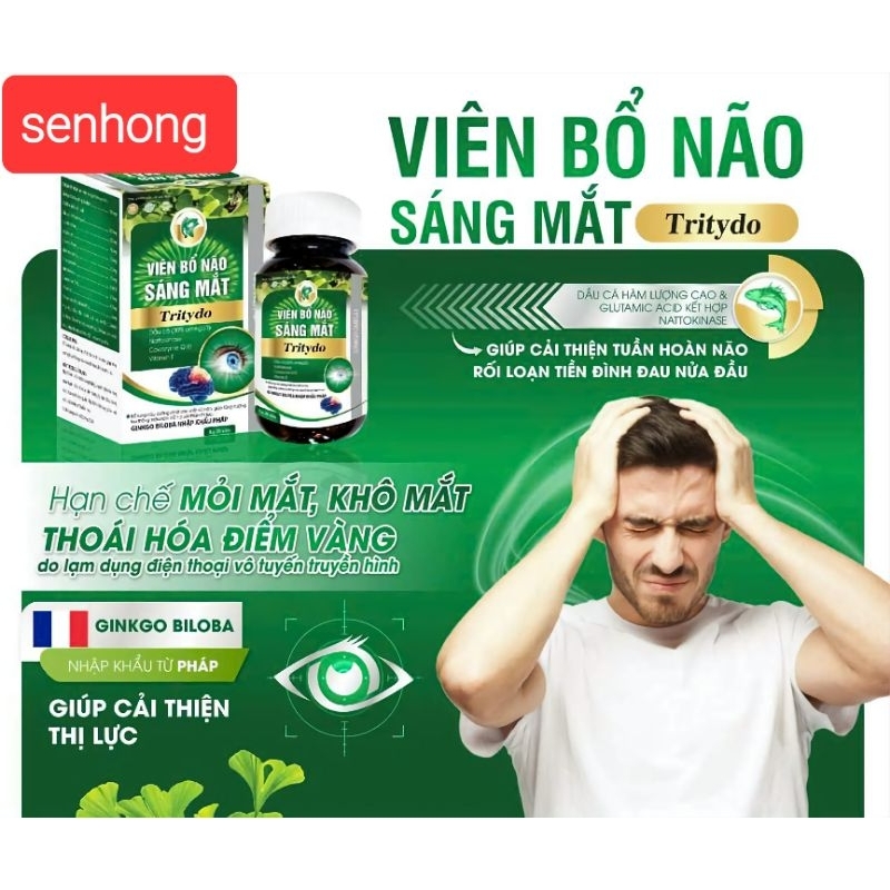 Viên Bổ Não Sáng Mắt