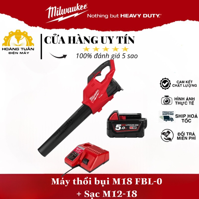 Máy thổi bụi M18 FBL-  FBLG3 // Thổi Lá M18 Milwaukee