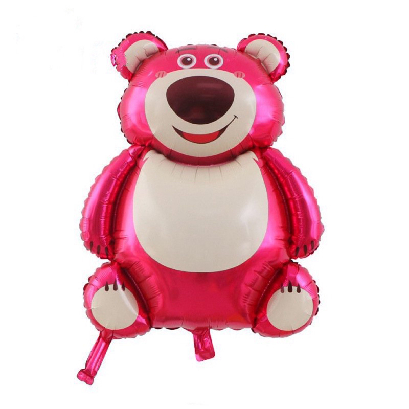Bong bóng gấu dâu dễ thương