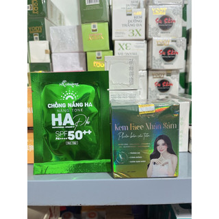 Kem Face Nhân Sâm Xanh N Collagen