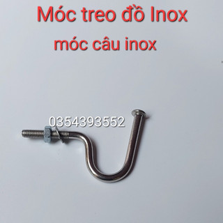 Móc treo đồ xe máy,móc câu inox gắn mọi loại xe