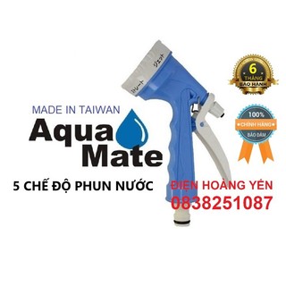 Đầu vòi tưới cây siêu bền 5 chế độ phun nước