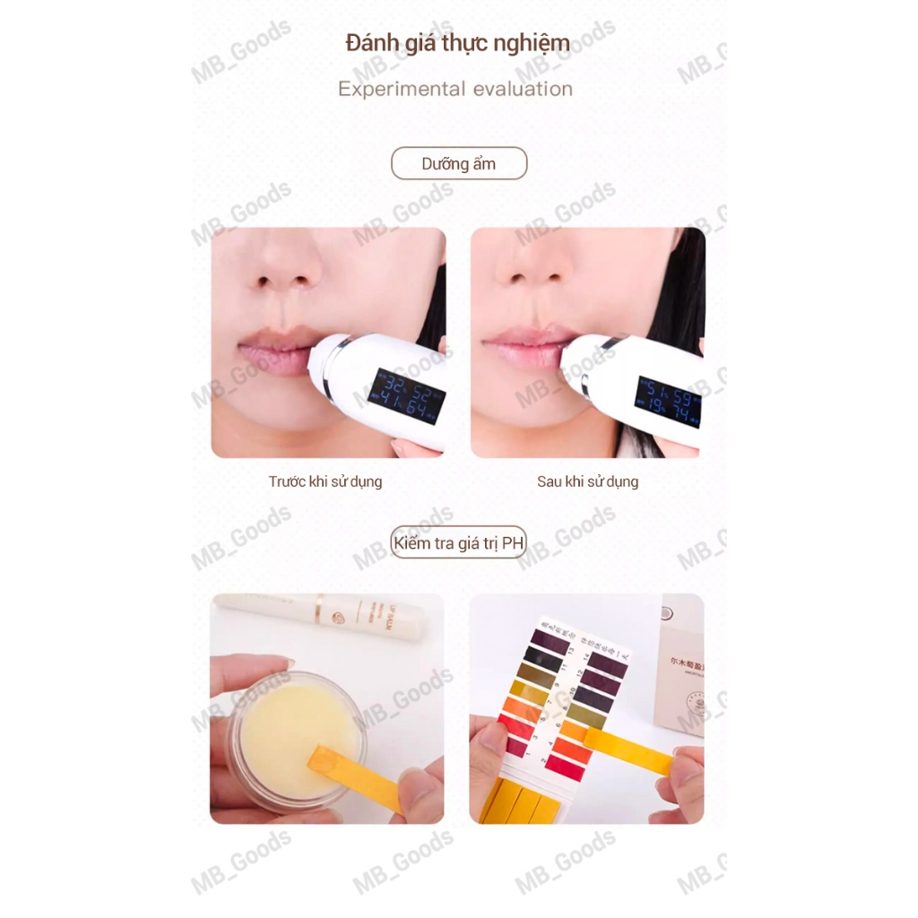 Bộ son dưỡng môi Amortals dưỡng ẩm, dưỡng ẩm, tẩy tế bào chết và giảm nếp nhăn trên môi, son dưỡng môi