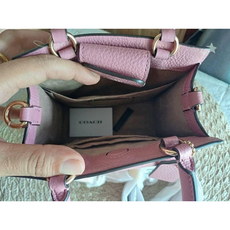 Túi coach pepper xách tay đeo chéo mini -3 màu