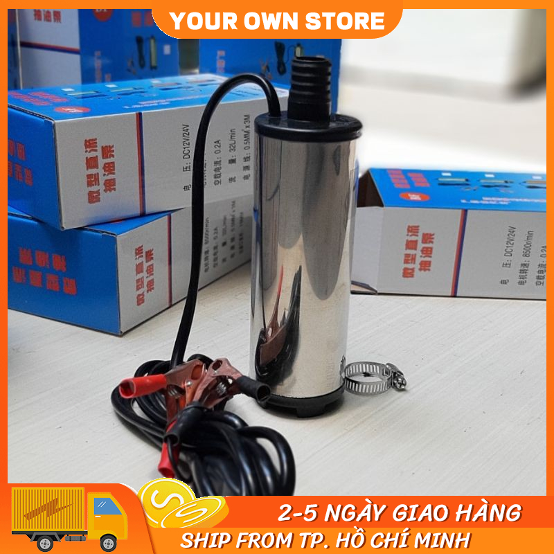 BƠM NƯỚC MINI 12V / BƠM DẦU 12V/ BƠM DẦU/ BƠM 12V
