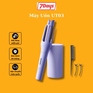 Máy Uốn Tóc Xoăn Tự Động Xoay 360 Độ 7DaysSmile - 4 Mức Nhiệt Trục Uốn 32mm - Gốm Sứ Tourmaline UT3