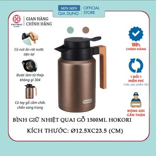 Bình nước giữ nhiệt,bình giữ nhiệt 1500ml,bình giữ nhiệt Hokori ViỆT Nhật