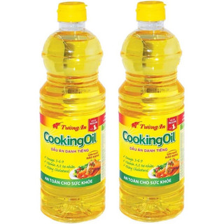 Combo 2 chai dầu CookingOil Tường An chai 1 lít