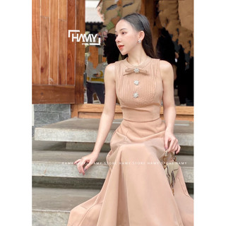 Đầm SN Xếp Ly Ngực