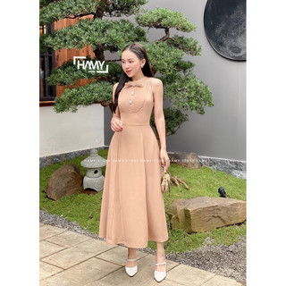 Đầm SN Xếp Ly Ngực