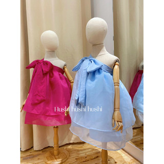 [MỚI 2024] Váy xòe công chúa BONIE DRESS 2 màu hot trend 2024 cho bé từ 3-7tt