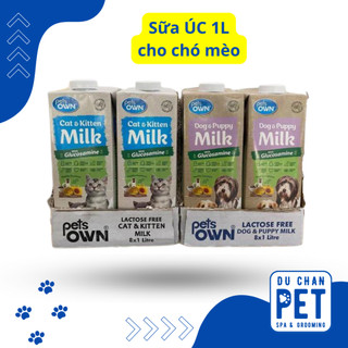 Sữa Úc 1L (Không Đường Lactose) - Sữa Tươi Dành Cho Chó Mèo