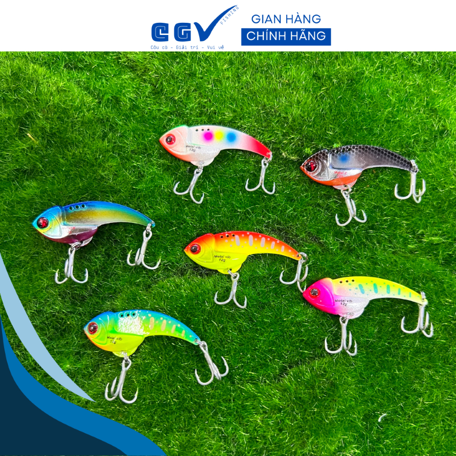 Mồi sắt Fishen 8g,10g,12g,14g lưỡi BKK câu lóc, sộp, trê, lăng, nheo siêu nhạy