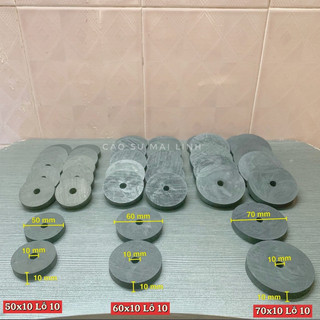 10 long đền cao su phi 50; 60; 70 dày 10 (7cmx1cm)