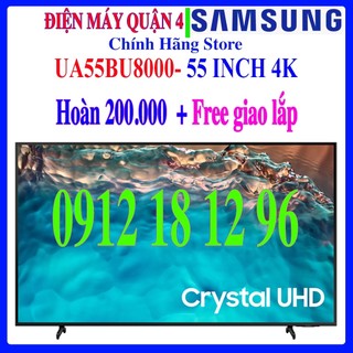 [Samsung 55BU8000] Smart Tivi Samsung 4K 55 inch UA55BU8000