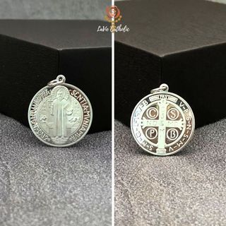 Mặt Dây Chuyền Thánh Benedict Bạc 925