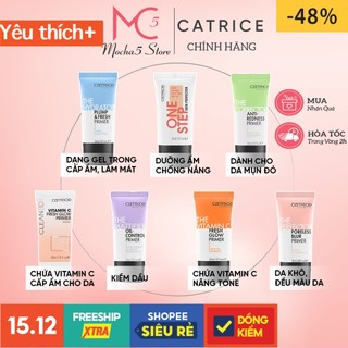 Kem Lót Kiềm Dầu Dưỡng Ẩm CATRICE Primer Catrice kiềm dầu, giữ lớp nền và làm đều màu da siêu xinh