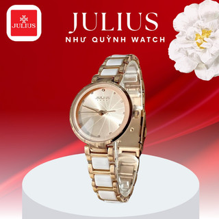 Đồng hồ nữ ja-1209b julius hàn quốc dây thép