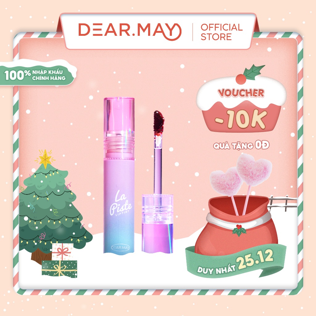 Son Tint Bóng Lâu Trôi Dearmay La Piste Lip Tint 4.1g