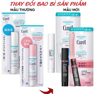Son Dưỡng Môi Cấp Ẩm Chuyên Sâu Curel  Intensive Moisture Care Moisture Lip Care Cream