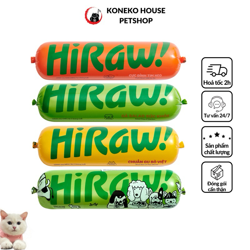 Hi Raw thức ăn tươi sống chó mèo
