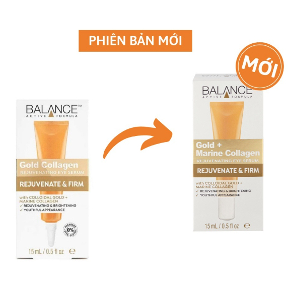 Tinh Chất Trẻ Hóa Và Căng Mịn Vùng Da Dưới Mắt Balance Gold + Marine Collagen Rejuvenating Eye Serum