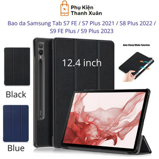 Bao da samsung galaxy tab s7 fe / s7 plus 2021/ s8 plus 2022 / s9 plus / s9 fe plus 2023 12.4 inch | gập dựng được