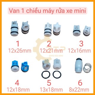 Van 1 chiều máy rửa xe mini các loại
