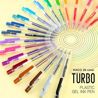 Bút bi bấm Kaco Turbo Duraball (Giao đơn từ 80k)