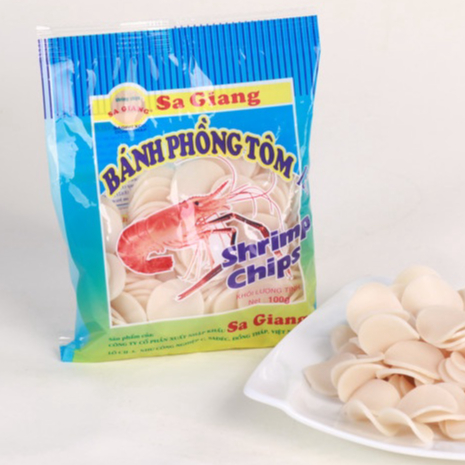 SA GIANG - Bánh Phồng Tôm Đặc Biệt 100g