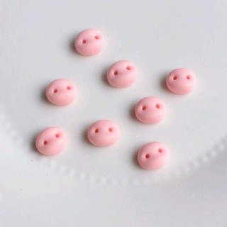 Mũ heo hồng nhựa size 10*8mm, 1/3/5 cái