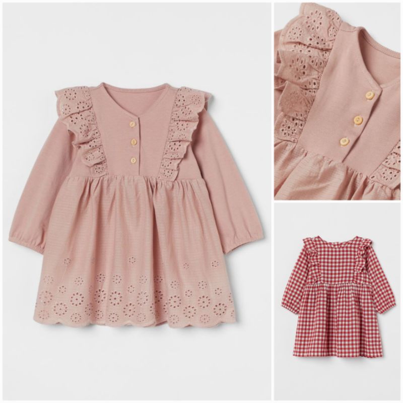 Váy cánh tiên dài tay bé gái 4m-4y H.M