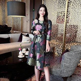 tafta hoa sen lụa mới