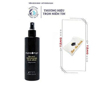 Xịt tạo phồng Mane Man Sea Salt Texturizing Hair Spray 250ml cao cấp Australia + Tặng khăn Mane Man